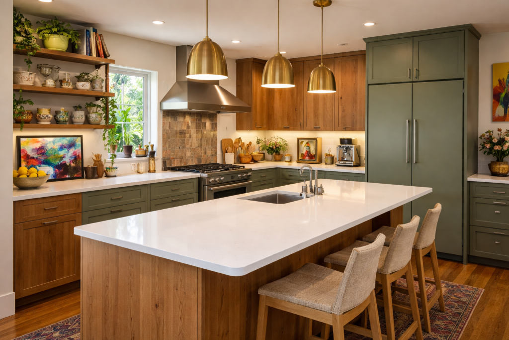 Inspirational Artist Kitchen Colorful